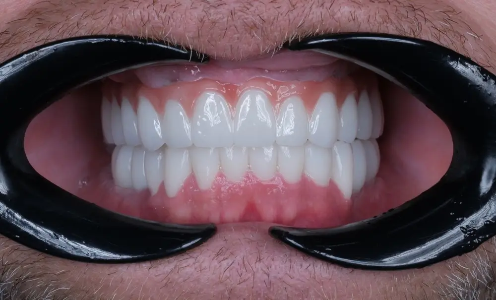Smile makeover: after treatment