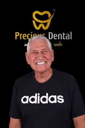 Precious Dental patient after treatment