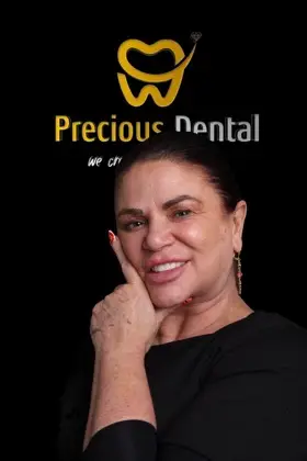 Precious Dental patient after treatment