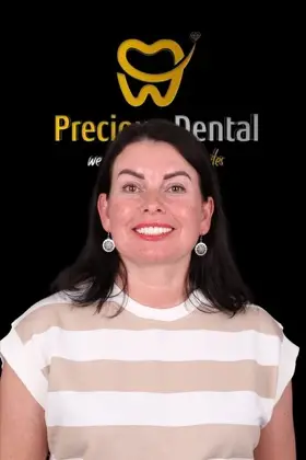 Precious Dental patient after treatment